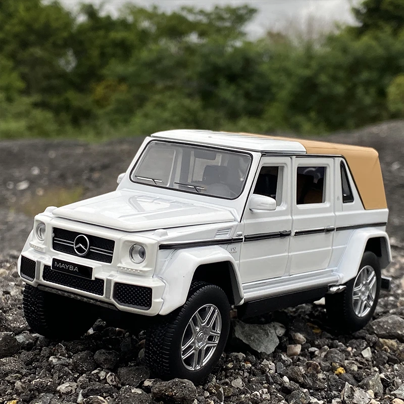 1:32 G650 Pickup Alloy Car Model Diecasts Metal Toy Off-Road Vehicles Car Model Simulation Collection Sound Light Toy Gift