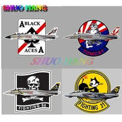 Northrop Grumman Tomcat F14 Badge Starfighter Aircraft Vinyl Auto Parts Window Trunk Racing Motorcycle Helmet Styling Decal Pvc