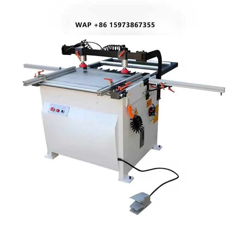 Vertical Horizontal 45 90 Degree Woodworking Single Row Bore Hole Wood Drilling Milling Boring Machines