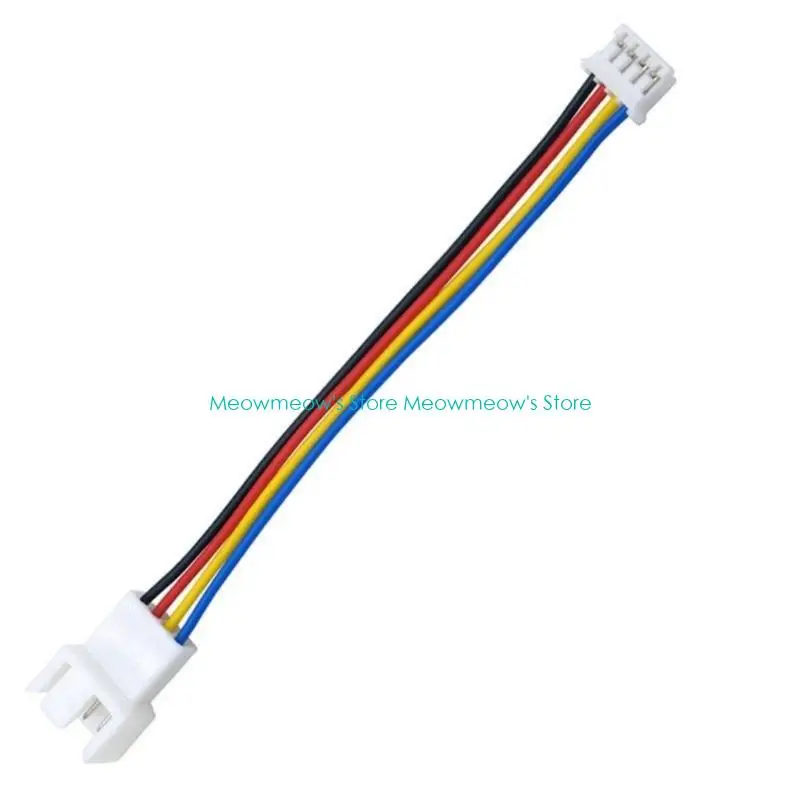 W91A Автоматическая регулировка кабеля вентилятора видеокарты 4-контактный ШИМ-регулятор температуры для бесшумного охлаждения и