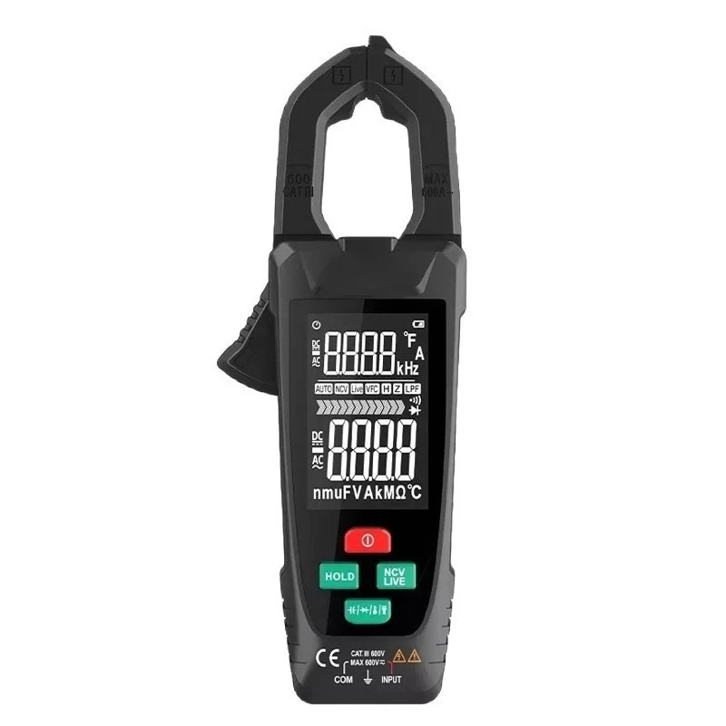 Digital Clamp Meter Multimeter Automatic Multifunctional Ammeter High Precision Clamp Meter Clamp Meter