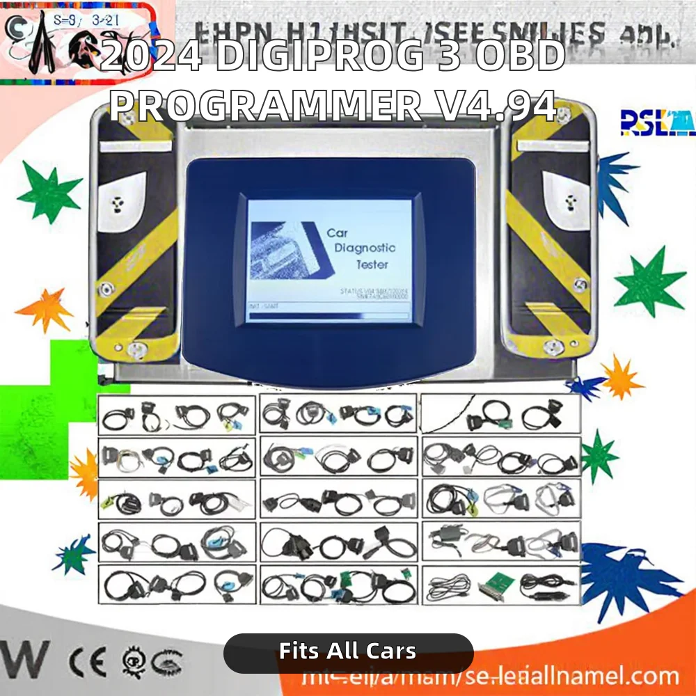2024 حار OB مبرمج 3 V4.94 النسخة الكاملة تشخيص السيارات دعم 1 سنة أدوات عداد المسافات FTDI 93C46 رقاقة وحدة المحرك محلل