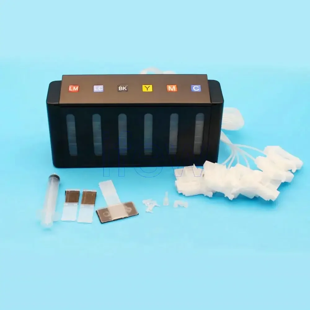 L1800 L800 6 Colors CISS Ink Tank System External Cartridge For Epson L1800 L805 L800 L801 L810 L850 Printer CISS Ink Supply Kit