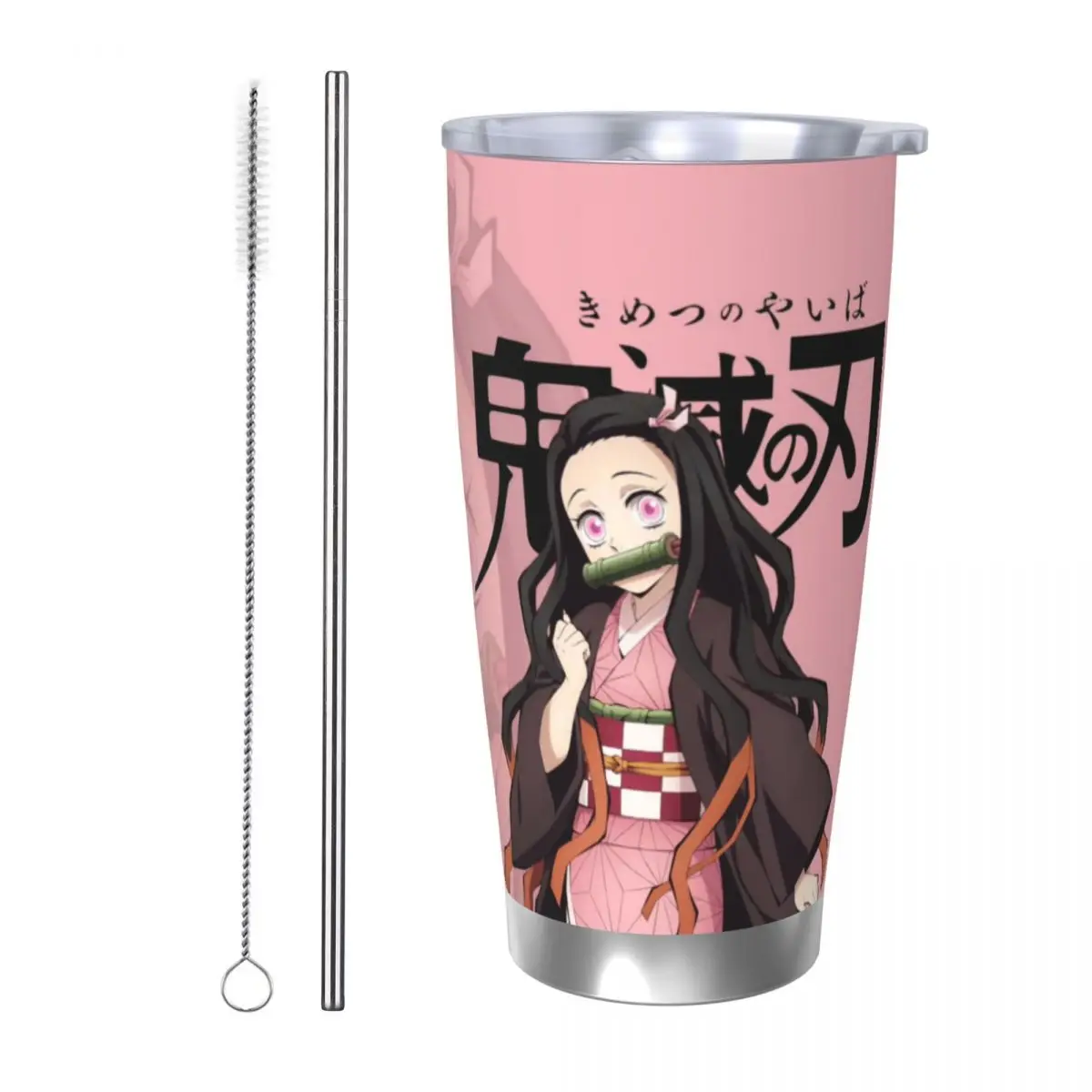 Demon Slayer Kimetsu No Yaiba 20oz Cup Large Capacity Car Mug Leak-proof Juice Coffee Cup Food Grade