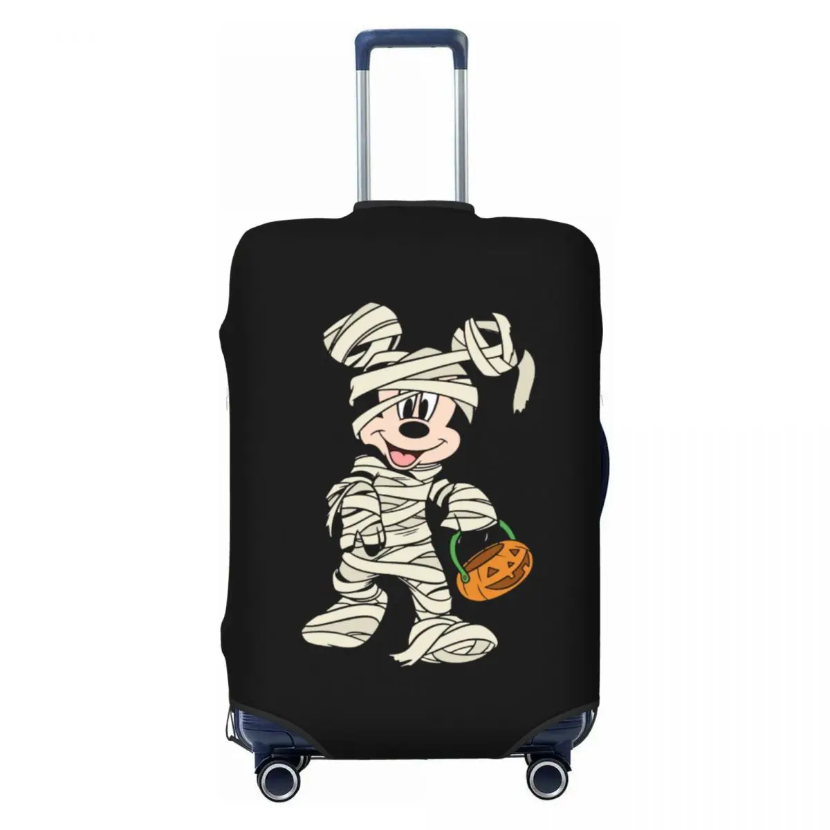 

Custom Cute Mickey Mouse Anime Cartoon Luggage Cover Protector Dust Proof Travel Suitcase Covers