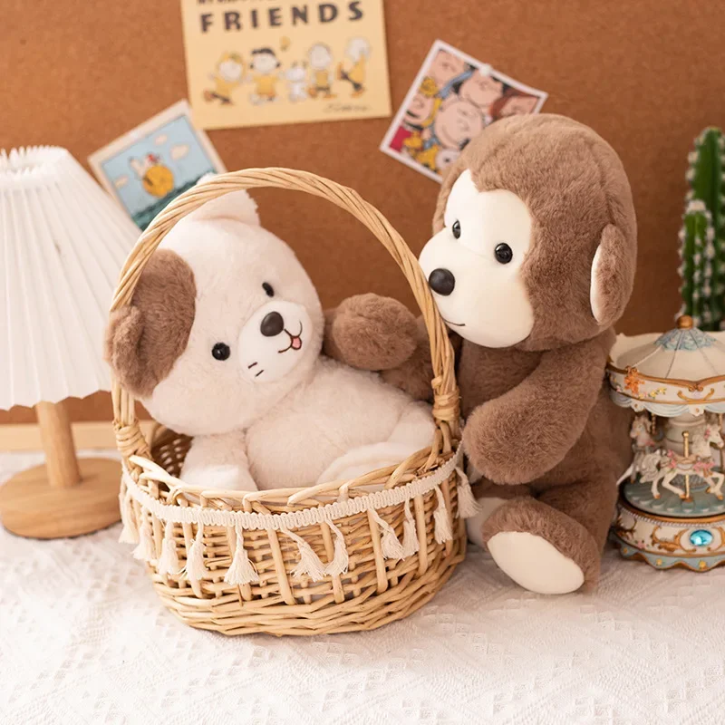 

Soft new animal monkey doll cute monkey plush toys girls birthday gift