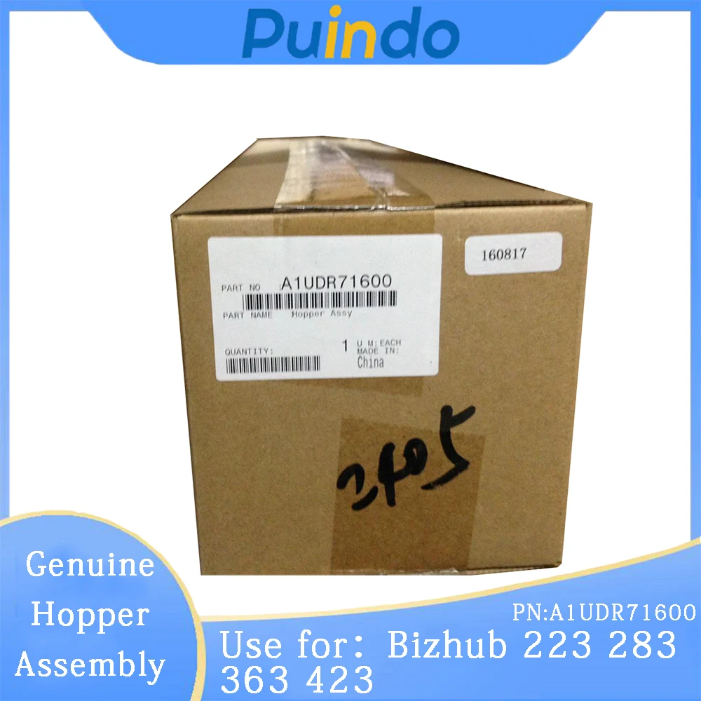 

A1UDR71600 Genuine New Hopper Assembly for Konica Minolta Bizhub 223 283 363 423 Toner Hopper Unit