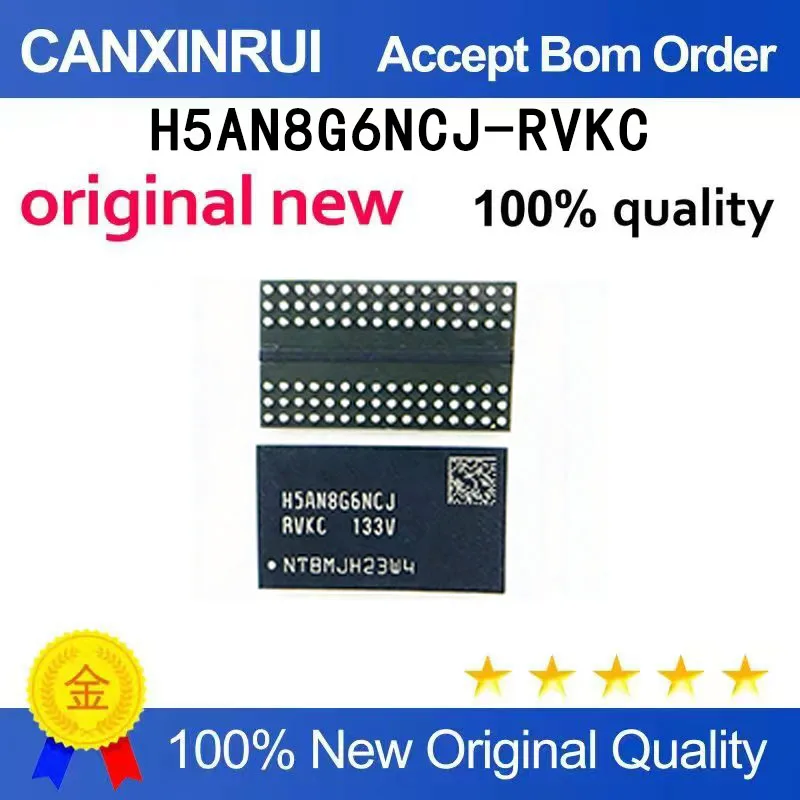 

(5 PCS) New H5AN8G6NCJ-RXNC H5AN8G6NCJ-RVKC H5AN8G6NCJR-XNC BGA96