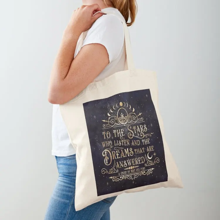 To The Stars Tote Bag tote bag university women bag shopping bags foldable Shopper