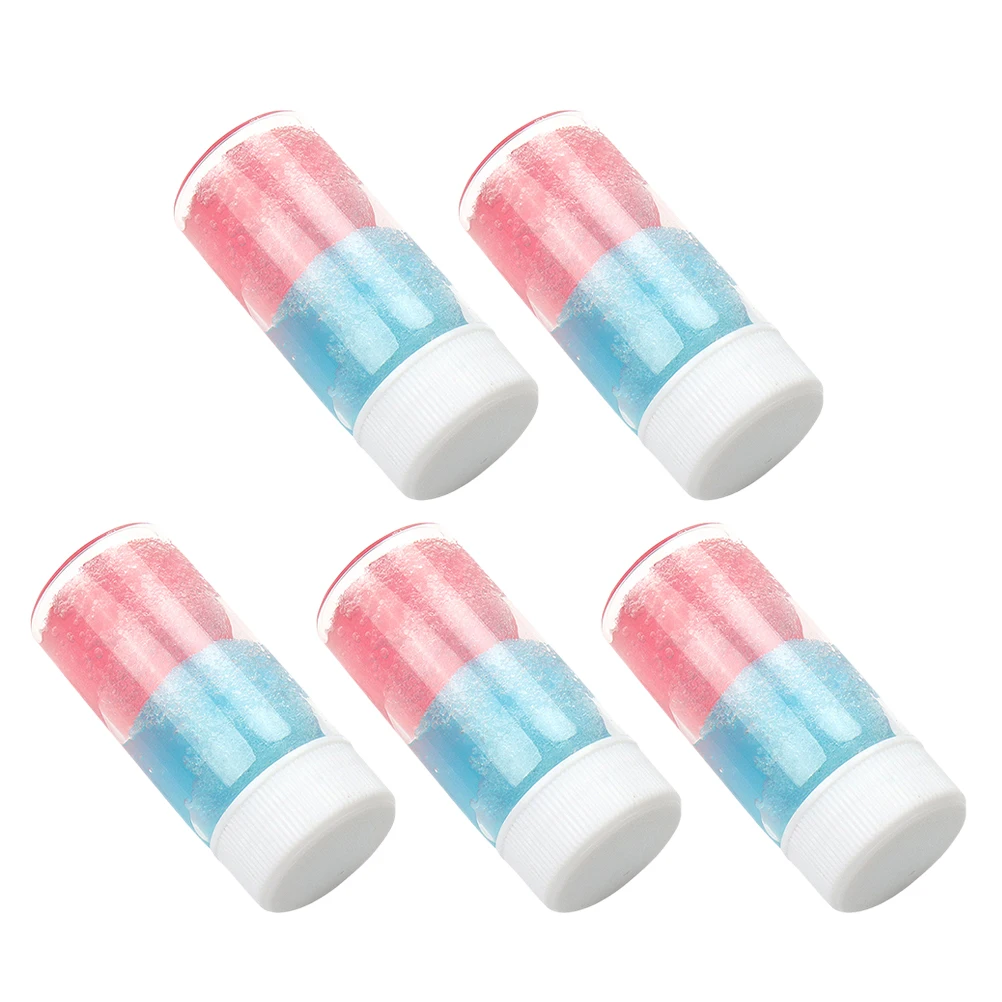 

5pcs Eyelash Cleaning Solution Large Capacity Healthy Materials Safe Convenient Beauty Demand Home Salon Tweezers Cleaner
