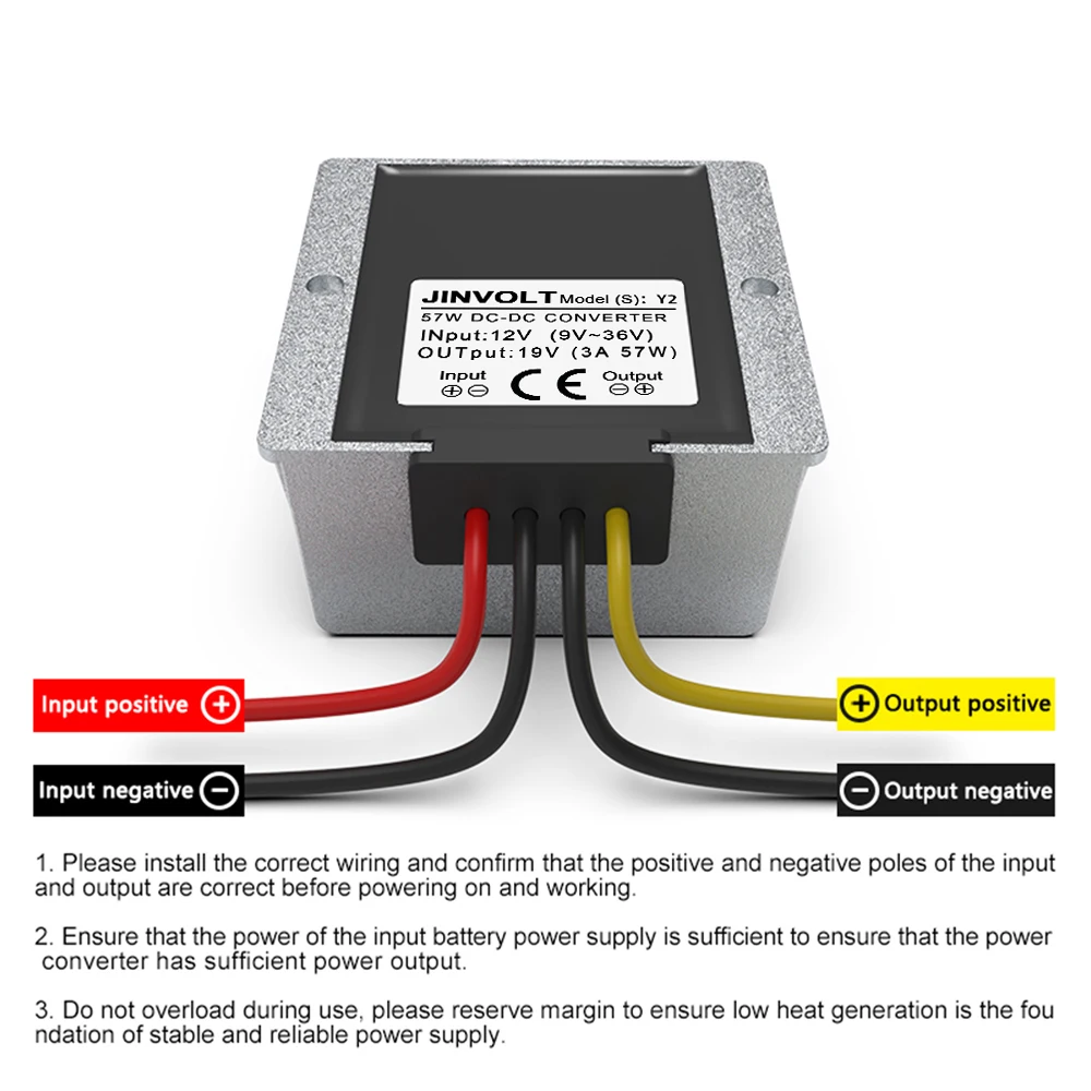 محول وحدة Stabilivolt من 12 فولت إلى 19 فولت DC-DC (مدخل 9 فولت ~ 36 فولت، مخرج 3 أمبير/5 أمبير/6 أمبير/10 أمبير/12 أمبير)، محول طاقة بجهد ثابت