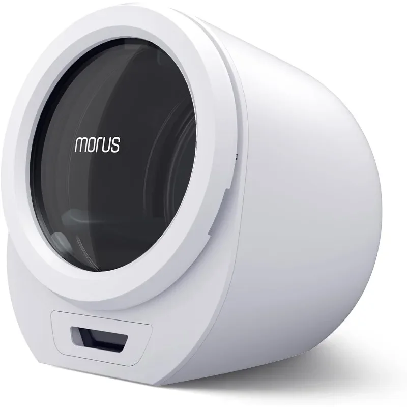 Morus Portable Dryer, Compact Laundry Dryer for Apartments, 110V Electric Dryer with Stainless Steel Tub, Easy Control