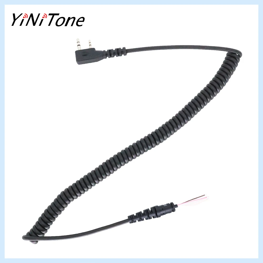 

Handheld Ridao Speaker Mic Replacement Cable For Baofeng UV-82 UV-5R For Kenwood TK370 Repair DIY Accessories