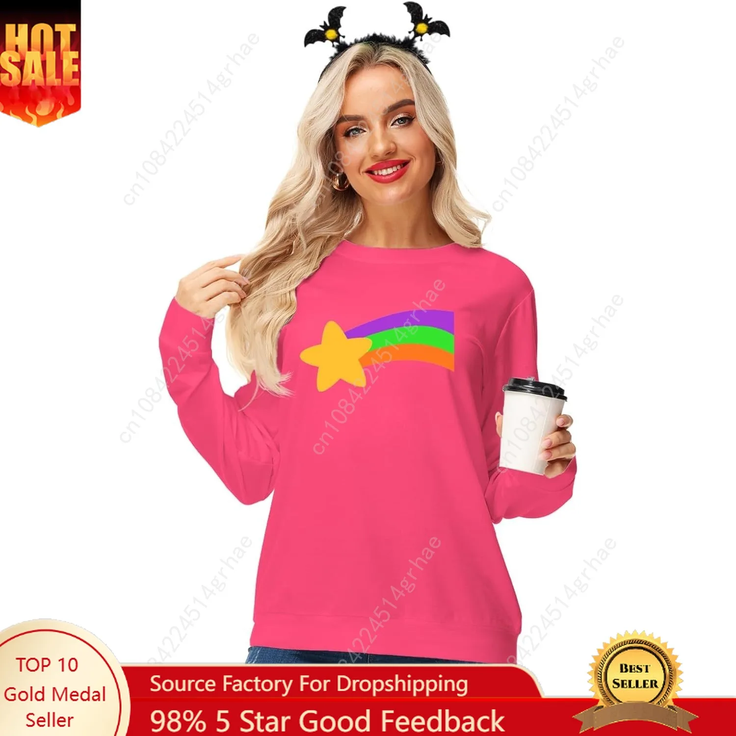 

AOBUTE Womens Halloween Long Sleeve Sweatshirts Thanksgiving Printed Casual Tops