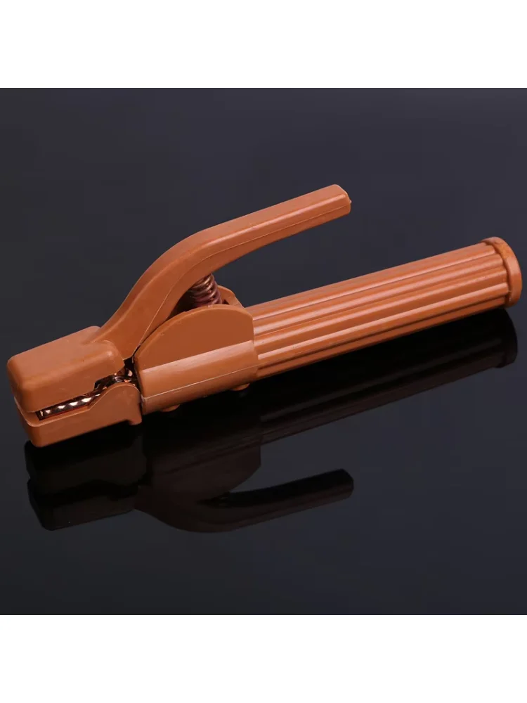 500A Heavy Duty Copper Welding Clamp Ergonomic Design Electrical Grounding Clip MIG/TIG Welding Industrial Repair Connections