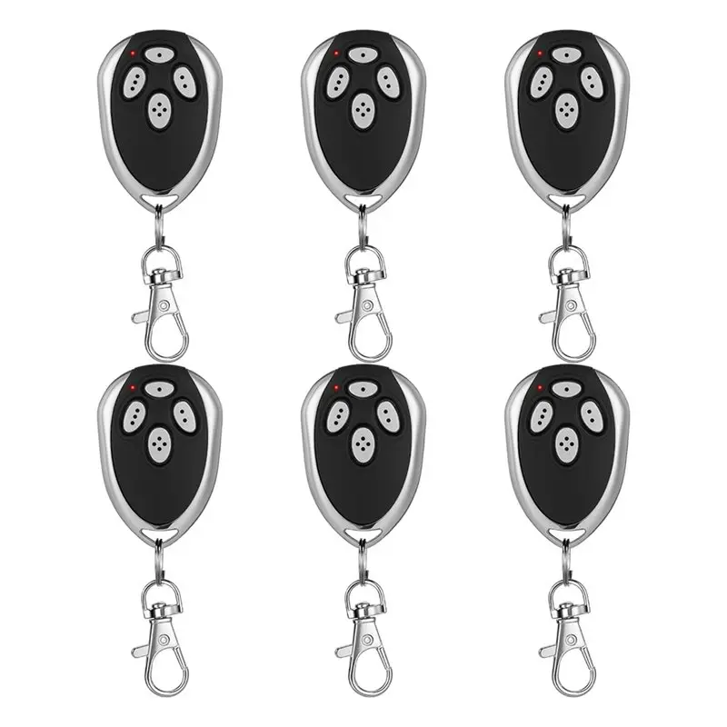 

【NEWLY】For A Variety Of Doors Compatible For Aleko LM123 433.92Mhz Garage Door Remote Control Transmitter 6 Pcs Gate Opener Remo