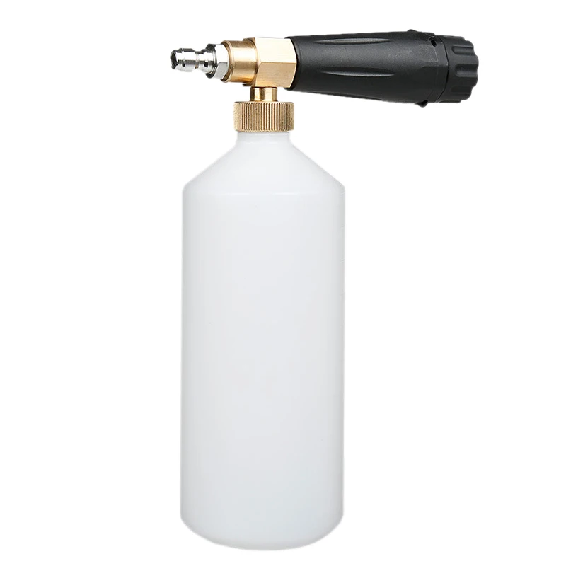 Pressure Washer Jet Wash Quick Release Snow Foam Lance Foam Cannon 1L Bottle 1/4 Inch Car