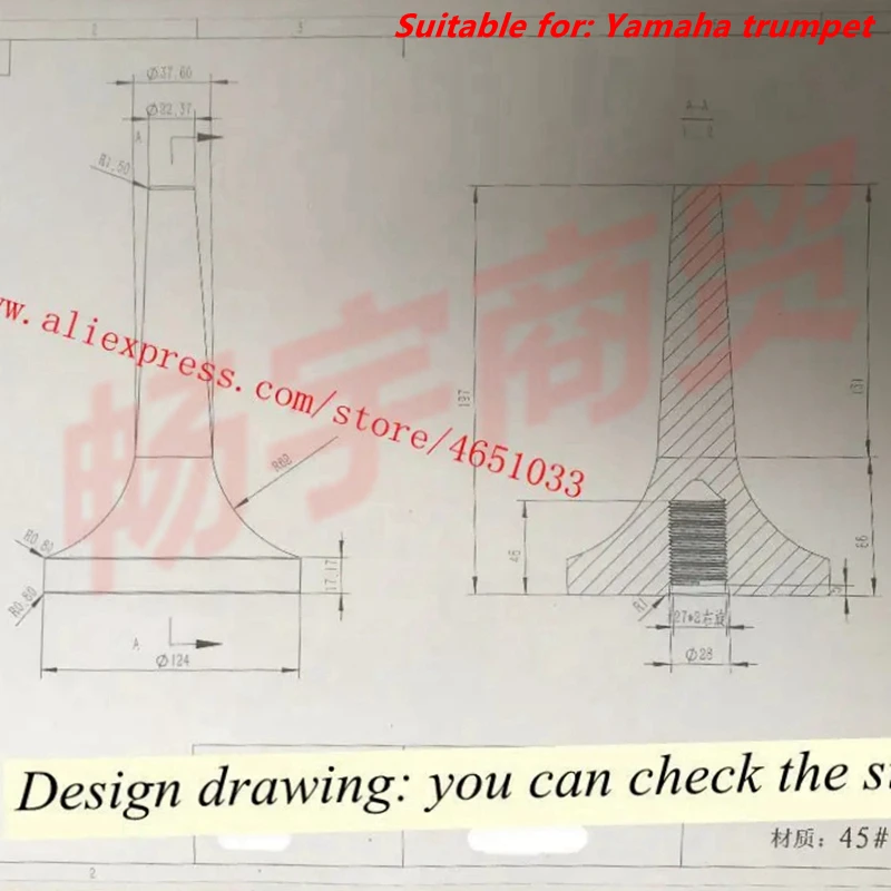 Wind Instrument Repair Tools, Trumpet, Horn Mouth, Sheet Metal, Dent Deformation, Trumpet Core Rod, Roller