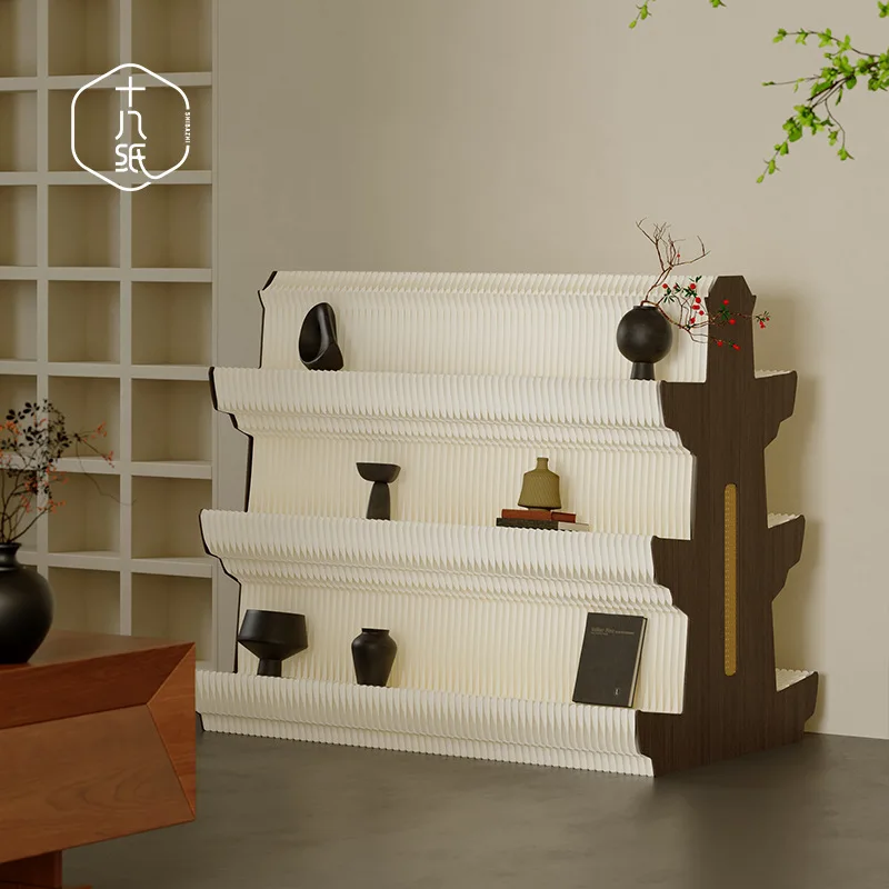 

18-Paper Display Stand Offline Physical Exhibition Live Product Jewelry New Nakajima Display Tower