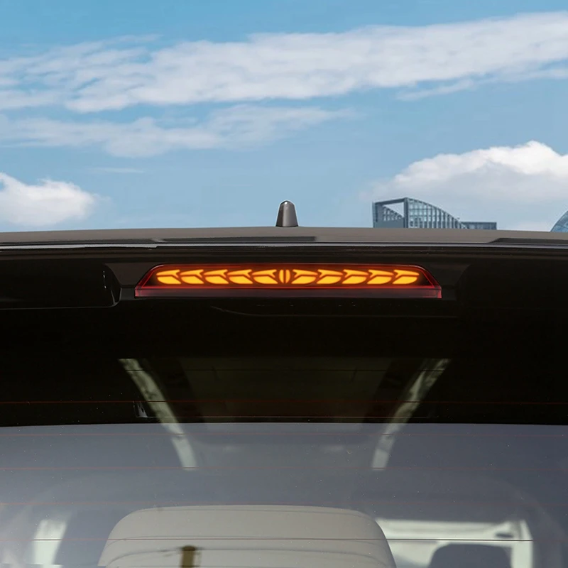 Новый автомобильный светодиодный динамический стоп-сигнал с высоким креплением, цветной свет для Toyota ALPHARD VELLFIRE 40, серия указателей поворота