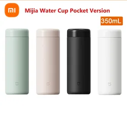 Чашка для воды Xiaomi Mijia карманная версия 350 мл Вакуумный термос чашка дорожная портативная Изолированная бутылка сохраняющая тепло холодный 6h 316L