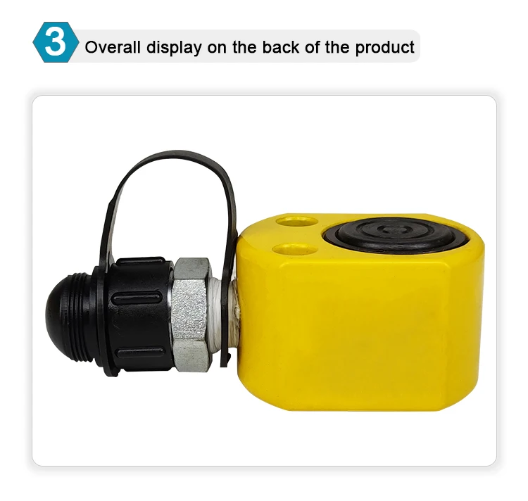 

FPY-51 Thin Type Hydraulic Cylinder Hydraulic Lifting Jack Stroke 7mm Output 5 Tons
