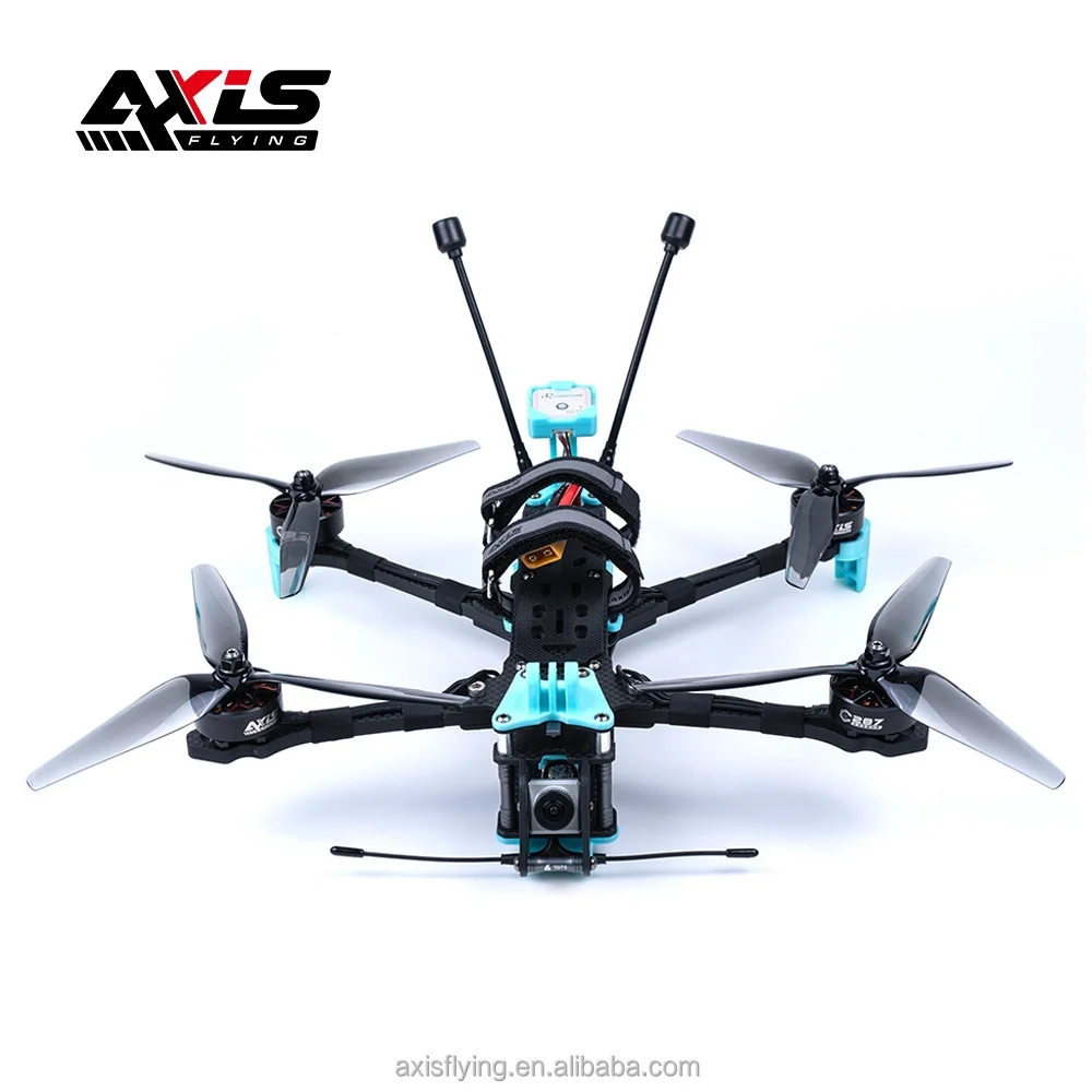 

2025 Axisflying KOLAS 7-дюймовый аналоговый FPV-дрон BNF, складной, с GPS-6S, для гонок и съемок, дальнего/кинематографического полета, KOLAS 7-дюймовый дрон