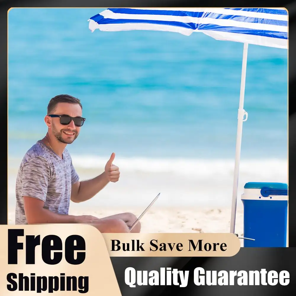 

Металлическая подставка для зонтов без крепления к земле, портативное крепление для зонта, сверхпрочный анкер для песка и грунта для улицы, двора, сада