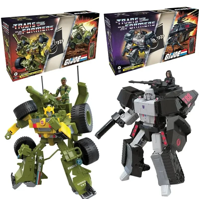 

[in-stock]Hasbro Transformers G.i. Joe Jointly Signed Bumblebee Megatron Rise of Cobra Action Figure Free Shipping Collect Anime