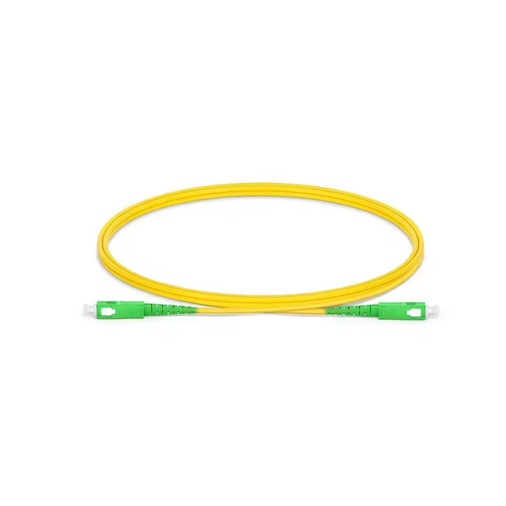Hoge kwaliteit OEM SC LC FC ST vrij afgestemde connectoren Fiber optische patchcord Apc Upc SM FTTH aangepaste optische patchcord