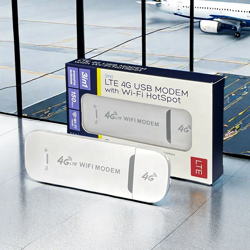 DNXT Factory Outlet 4G Wireless Router Wifi with Sim Card Plug Play Pocket Wifi 4g Usb Modem Portable Wifi Dongle