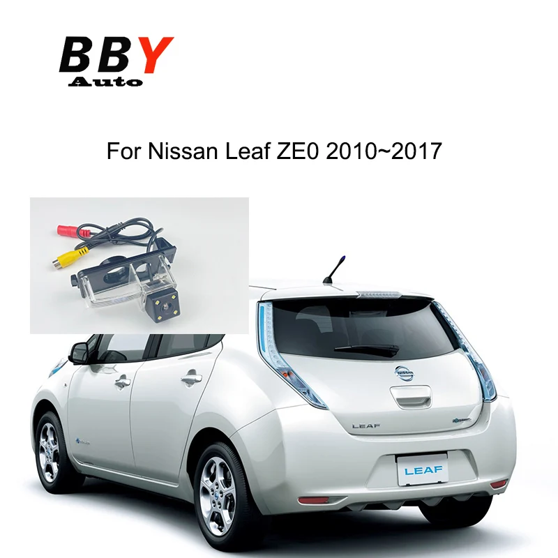 License Plate Camera For Nissan Leaf ZE0 2010 2011 2012 2013 ~2017 CCD Night Vision Parking Reverse Camera