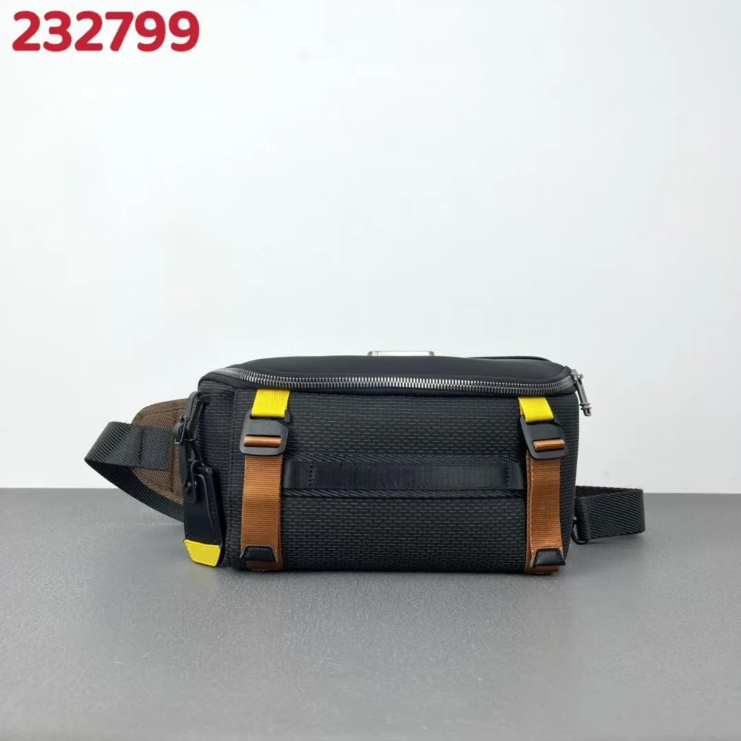 

New Ballistic Nylon Men's Daily Commute Casual Lightweight Shoulder Crossbody Bag Versatile Chest Bag 232799