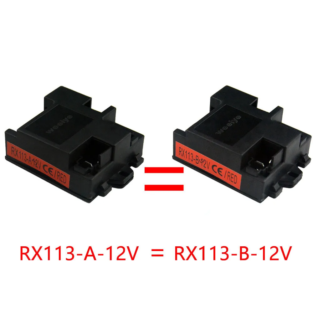 Voiture électrique pour enfants RX113-B 12V, transmetteur récepteur de télécommande TX28, contrôleur RX113-D pour voiture de bébé