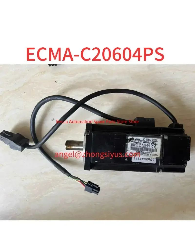 

Second-hand servo motor ECMA-C20604PS