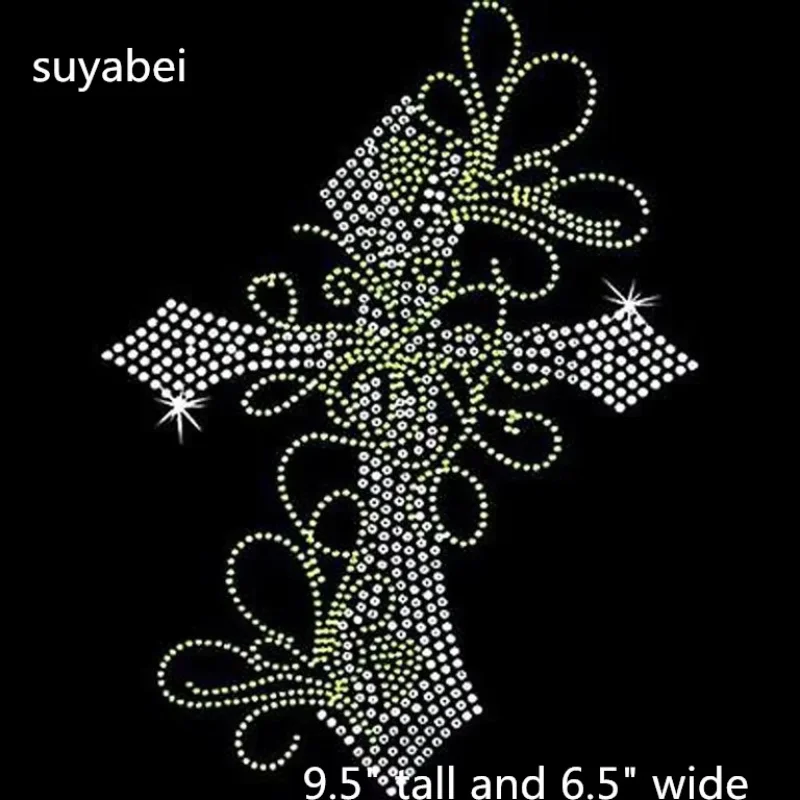 

Cross stone iron on transfer hot fix rhinestone transfer motifs iron on crystal transfers design fixing rhinestones