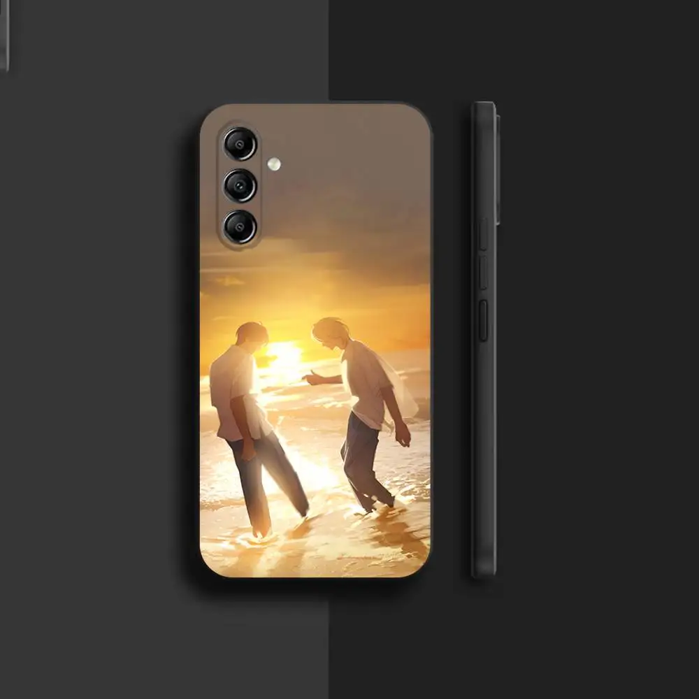 B-Banana Fish Ash Lynx Eiji Okumura Phone Case For Samsung Galaxy  A22 A21 Ultra  A70  A71 A73 A72 Black Back Cover view 3