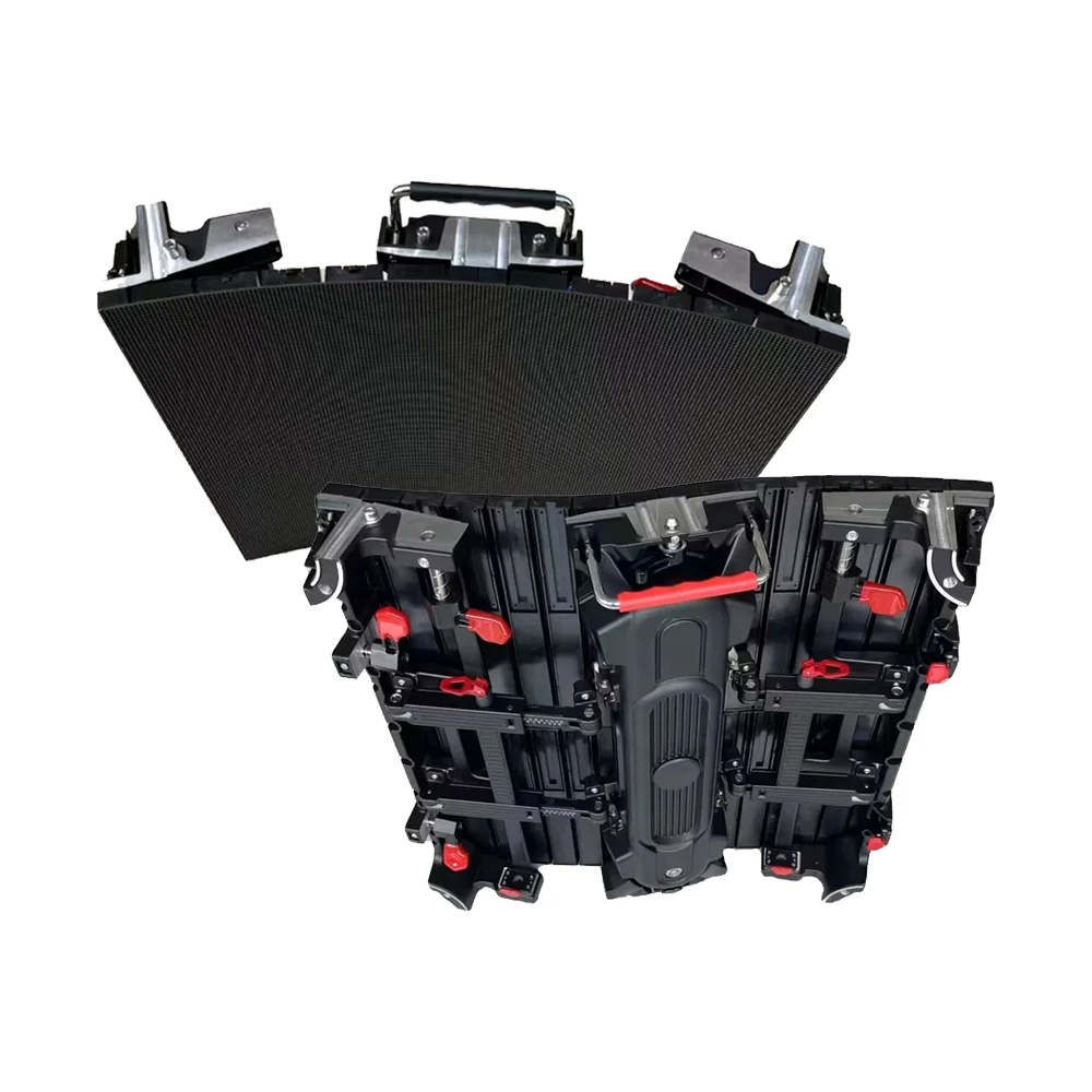 Customizable New Wholesale Price P2.6 P2.976 P3.91 P4.81 Led Flexible Panel Rental Display Screen for Advertising - view 2