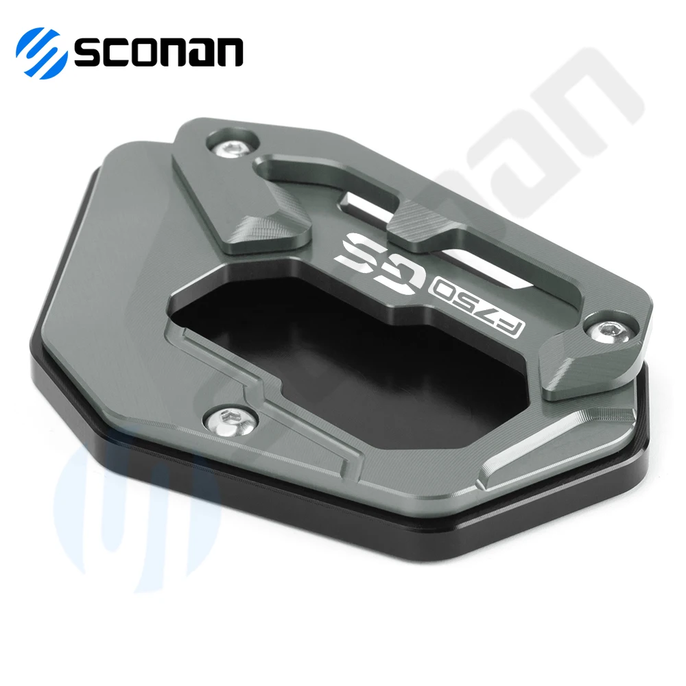 For BMW F750GS F 750 GS F750 GS f 750gs Motorcycle CNC Aluminum Foot Kickstand Support Plate Enlarge Side Stand Extension Pad