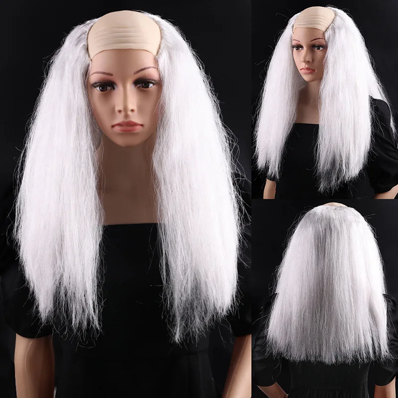 

Хэллоуин Косплей vai Baile Парик с лысой головой для взрослых стариков Парик с лысой головой Tramp