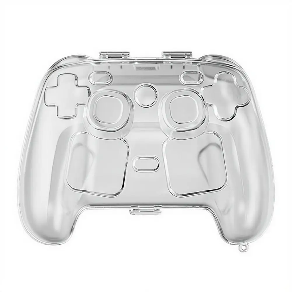 Transparente schwarze Schutzhülle gegen Stürze für Steam Controller 2_voghion.com