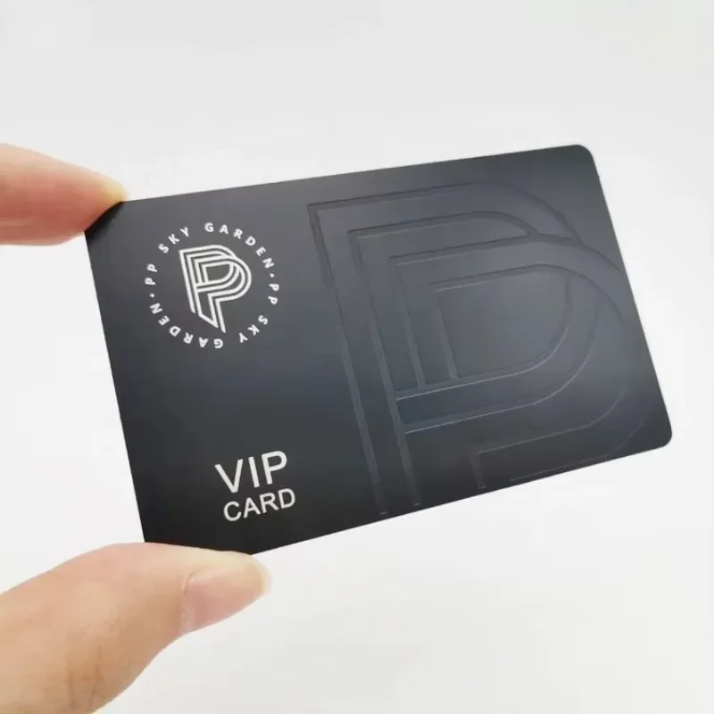 

Настройка Креативная высококачественная травировка логотипа Членство Vip Металлическая карта Лазерная гравировка Металлическая пустая визитная карточка