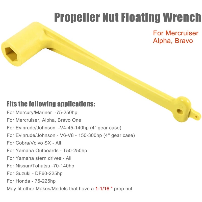 91-859046Q4 Polymer Propeller Wrench 27MM 1-1/16\