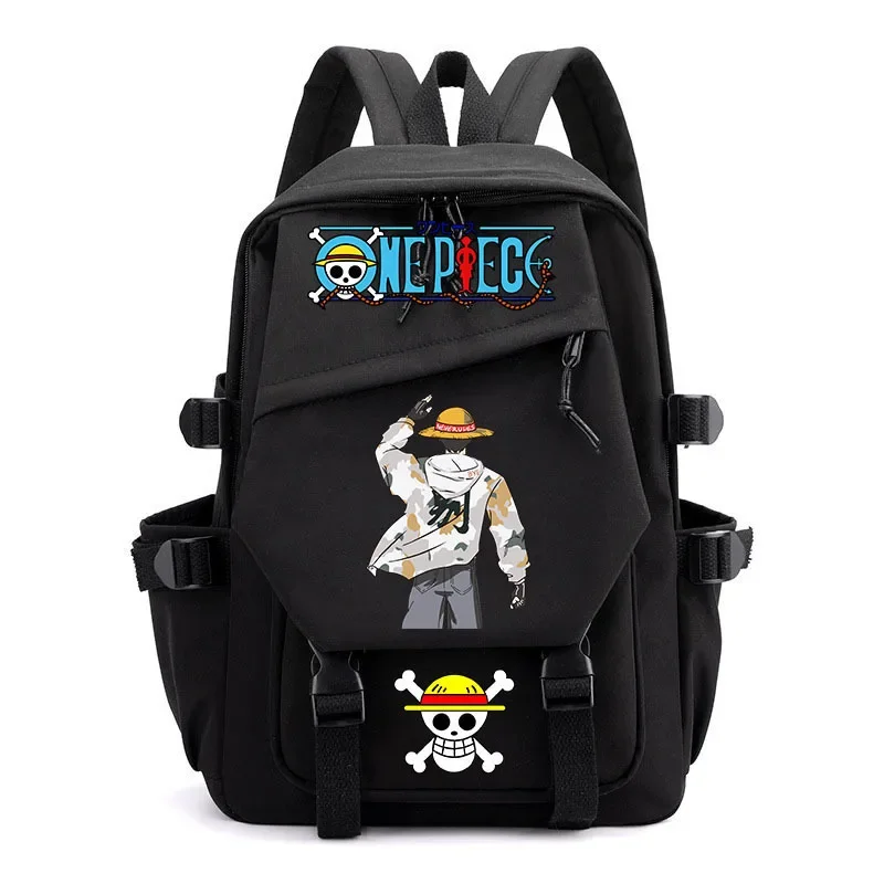 

Anime One Piece Schoolbag Children's Backpacks Schoolbags Schoolbags Boys And Girls Junior High School Students Campus Backpacks