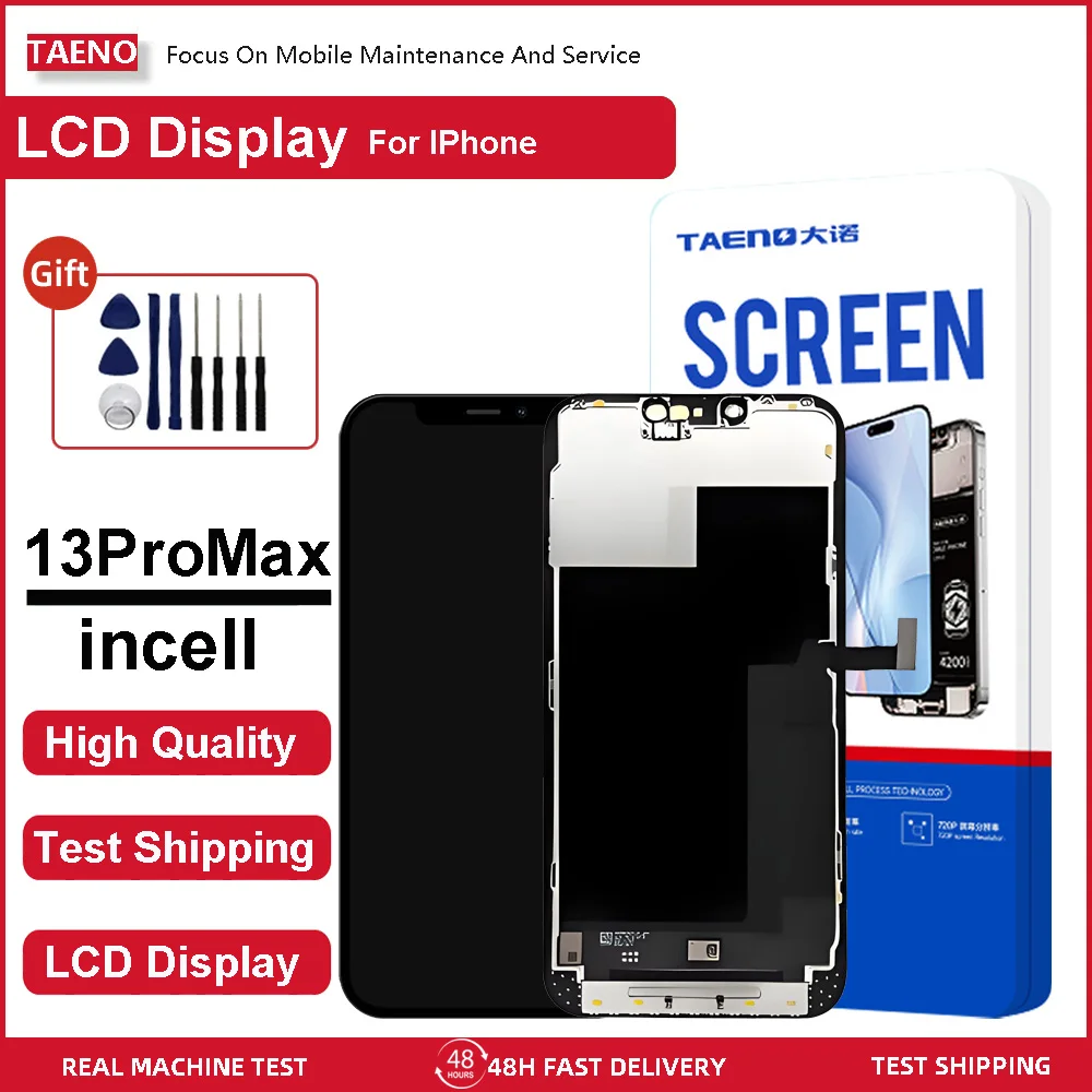TAENO Incell Mobile Phone LCD Screen for iPhone 13 Pro Max Screen for iPhone 13 13Pro LCD Display Touch LCD Panel Replacement