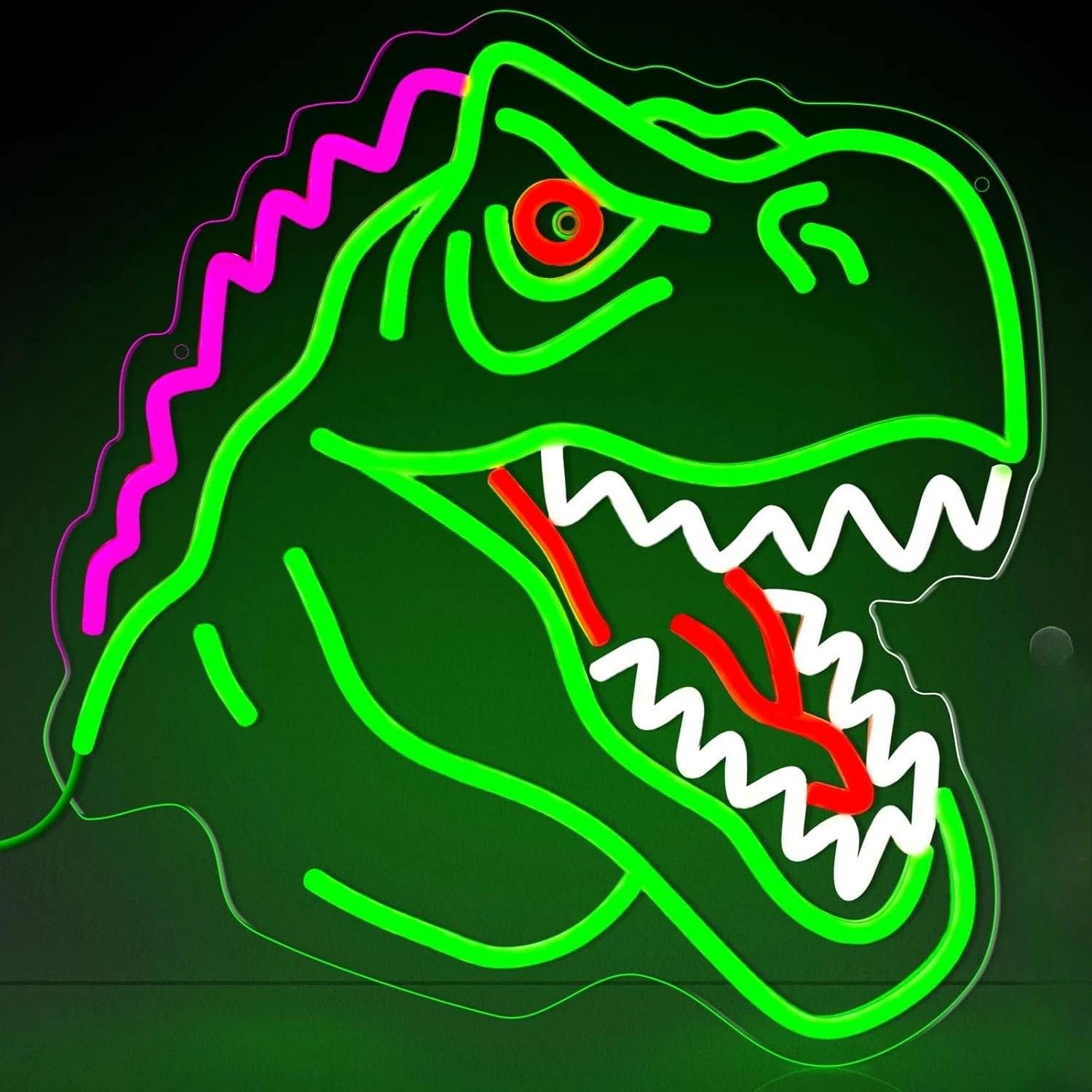 ไดโนเสาร์ป้ายนีออน USB ขับเคลื่อน LED Neon Light สําหรับ Man Cave Bar Club ห้องนั่งเล่นห้องนอน Shop Decor ส่วนบุคคลของขวัญ