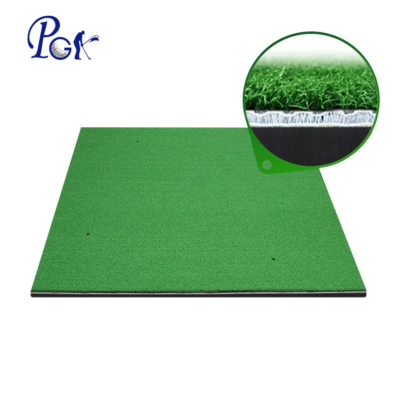 PGK-A26 Golf Striking Mat Driving Range Special Double Layer 3D Spring Swing Indoor & Outdoor Practice
