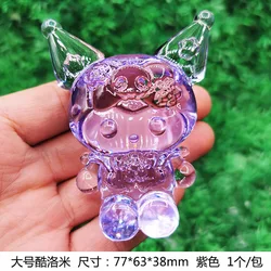 Kawaii DIY 3D Blocos de Construção, Minha Melodia, Cristal Kuromi, Brinquedos para Crianças, Arranjo Decorativo, Artesanato, Sanrio