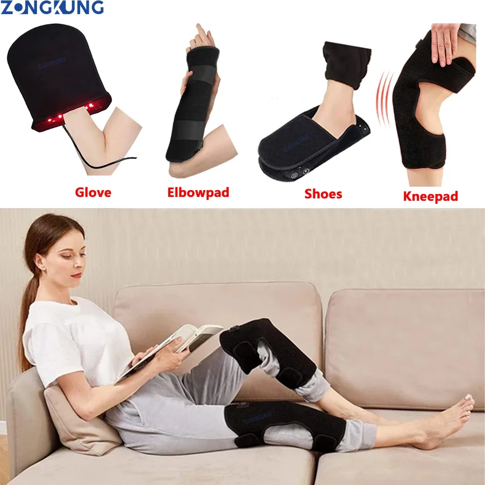 ZONGKUNG Red Light Devices Near Infrared LED 650nm&880nm for Hand Leg Knee Elbow Pain Relief Body Relaxation Home Use Device