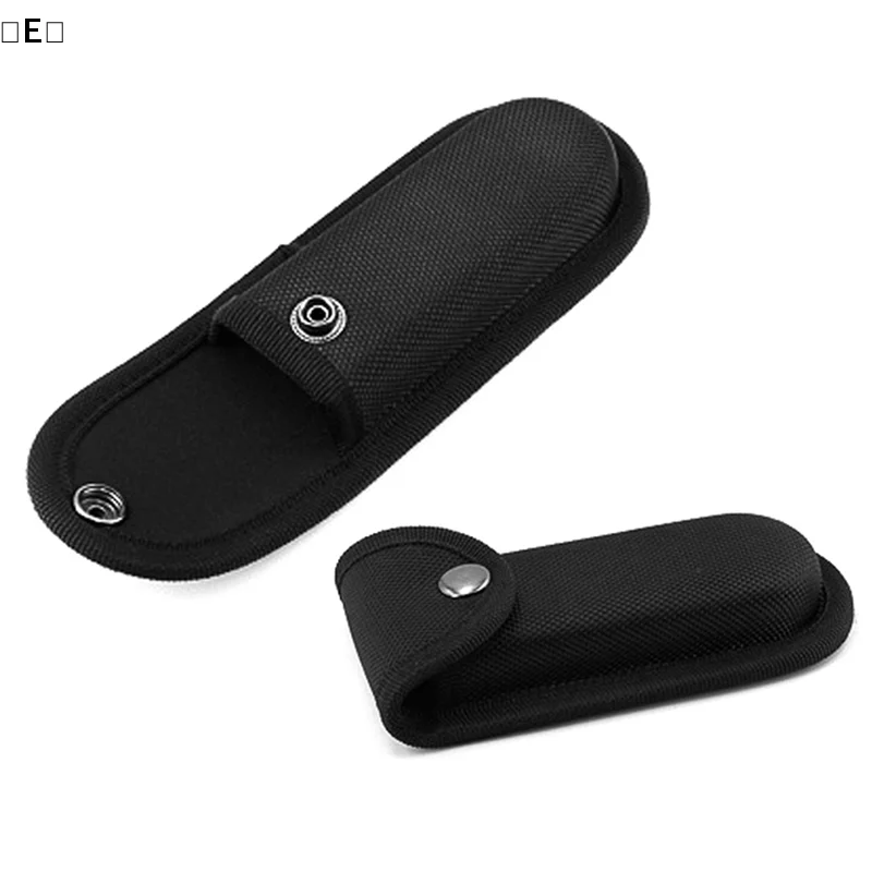 〔E〕Flashlight Holder Fold Knife Bag Nylon Tool Pouch Plier Case Sheath Waist Belt Loop Pocket Carry Pack For Camp Outdoor Kit